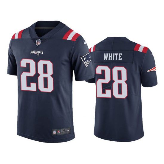 Men New England Patriots #28 James White Nike Navy Limited NFL Jersey->new england patriots->NFL Jersey